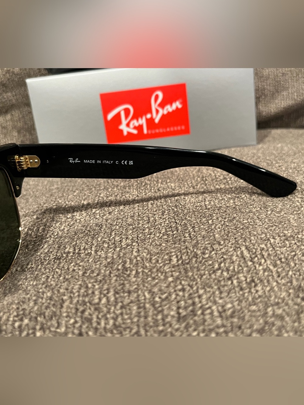 Men’s Mega Clubmaster Sunglasses Black Frame Green Lens Unisex Women’s Glasses - Picture 5 of 8
